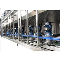 Detailed elaboration of the washing flow procedure of barrel production line
